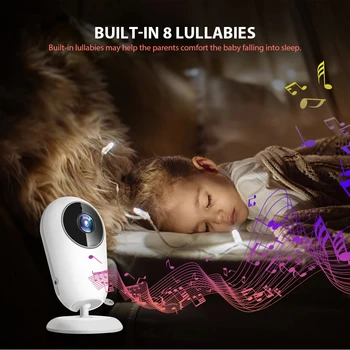 4.3-инчов Безжичен Бебефони И Радионяни гледане на деца преносима Детска Бавачка ИНФРАЧЕРВЕН светодиод за Нощно Виждане Камера за Видеонаблюдение е с домофонна система
