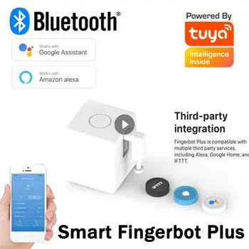 Z50 Sasha Bluetooth Smart Fingerbot Преминете Schakelaar Бот Бутон Тласкач Дистанционно Управление Умен Дом Гласово Управление За Алекса Google